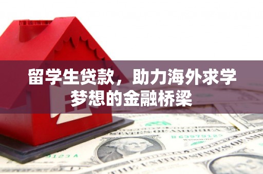 伊川留学生贷款，助力海外求学梦想的金融桥梁