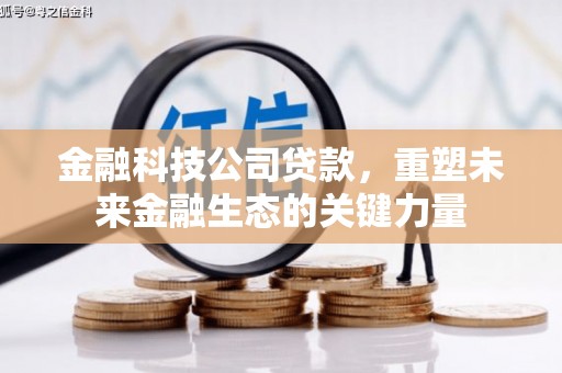伊川金融科技公司贷款，重塑未来金融生态的关键力量