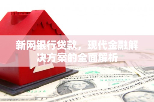 伊川新网银行贷款，现代金融解决方案的全面解析