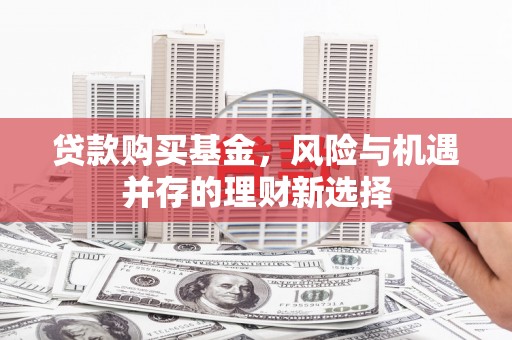 伊川贷款购买基金，风险与机遇并存的理财新选择