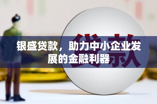 伊川银盛贷款，助力中小企业发展的金融利器