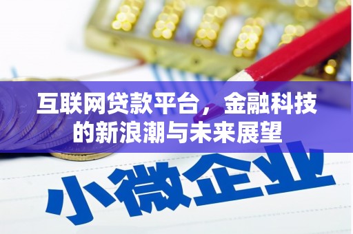 伊川互联网贷款平台，金融科技的新浪潮与未来展望