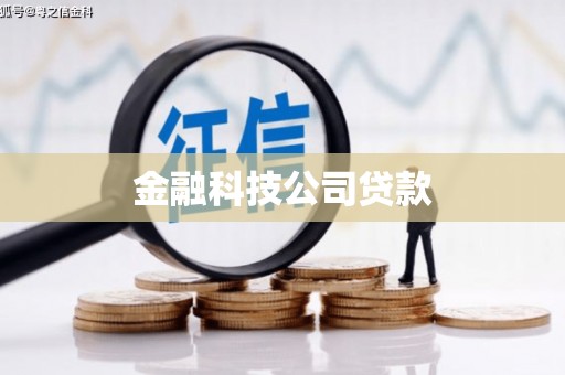 伊川金融科技公司贷款