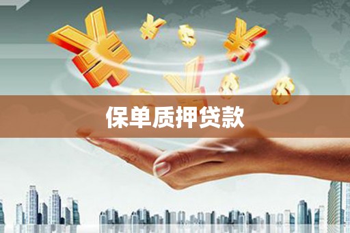 伊川保单质押贷款