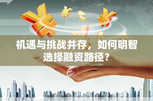 伊川机遇与挑战并存，如何明智选择融资路径？